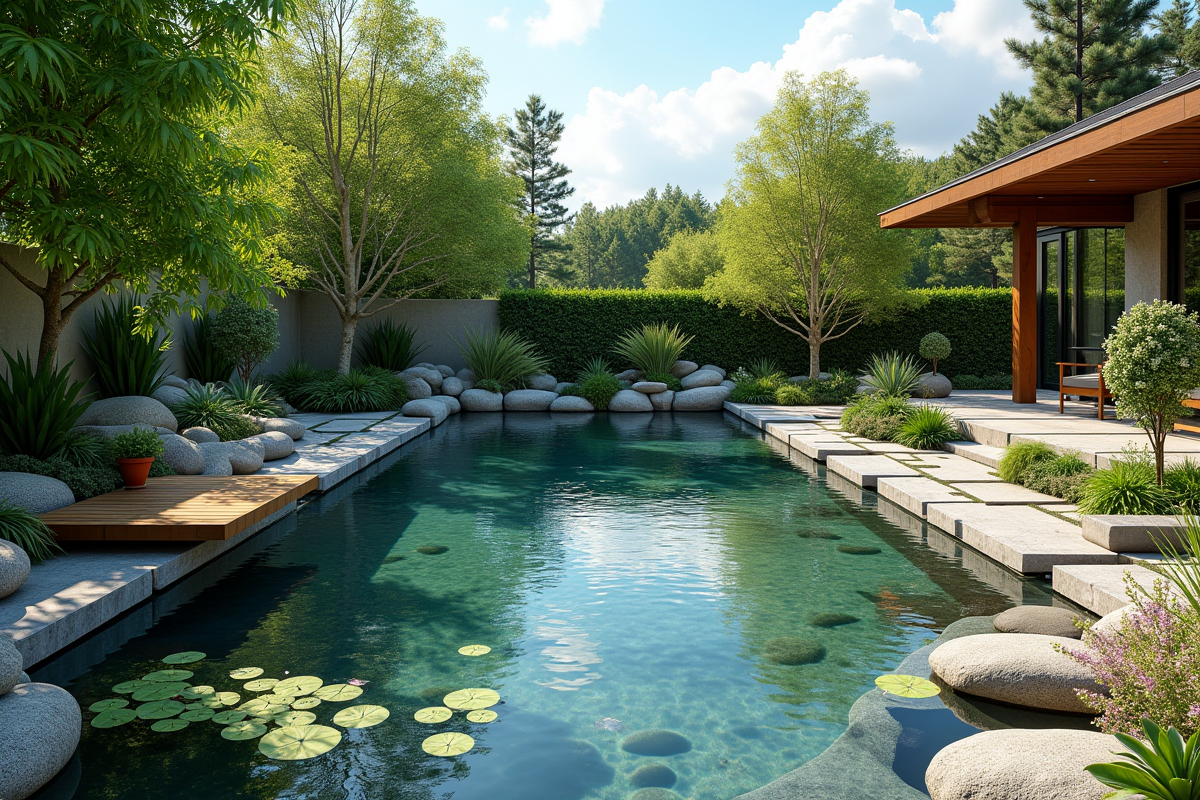 piscine jardin