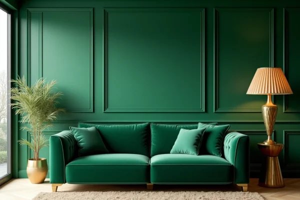 Quelle couleur associer au vert pour une décoration élégante ?