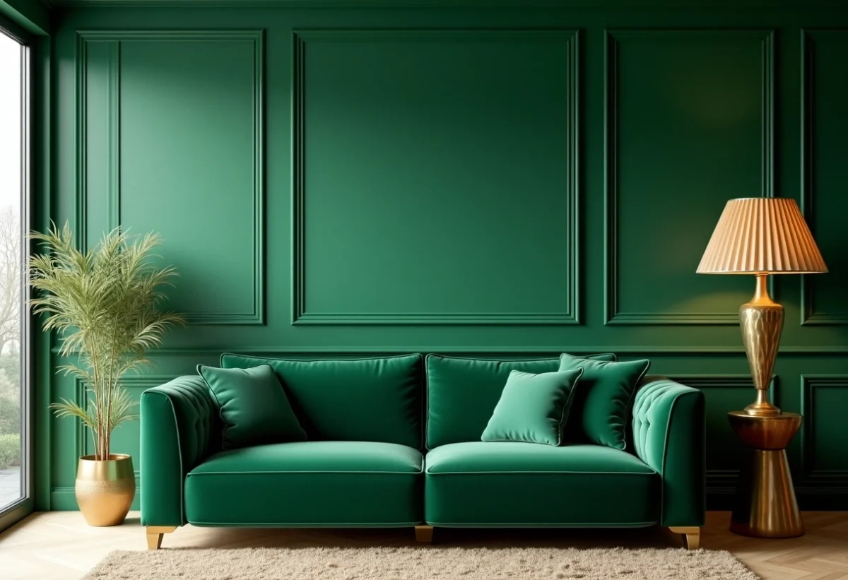 Quelle couleur associer au vert pour une décoration élégante ?