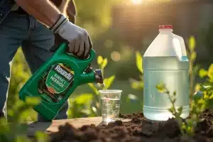 Dosage du Roundup pour 5 litres d’eau : astuces pour une efficacité optimale