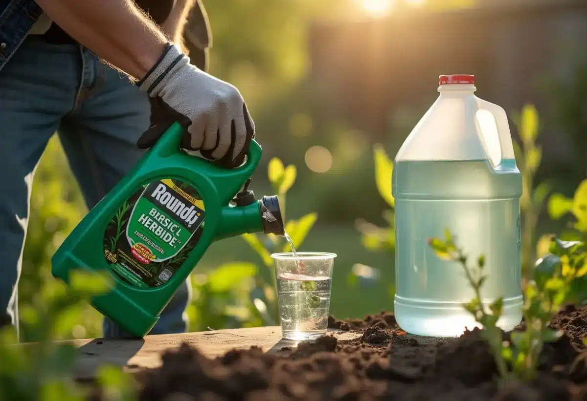 Dosage du Roundup pour 5 litres d’eau : astuces pour une efficacité optimale